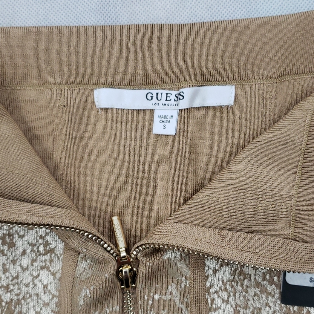 NWT GUESS Size Small Snake Foiled Body-Con Skirt - Picture 8 of 8